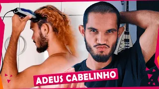 RASPANDO O CABELO EM CASA | MUDANÇA RADICAL 💇🏻‍♂️😁