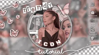 TRENDY PFP ICON tutorial ✧ aesthetic picsart tutorial