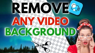 How to Remove Any Video Background without Green Screen in Movavi 2023 (for BEGINNERS)