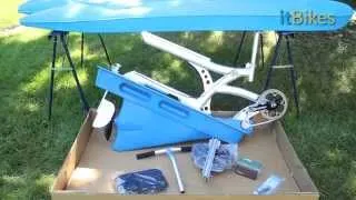 itBikes Water Bikes - What's In The Box? Unboxing the Water Bike Frame Parts