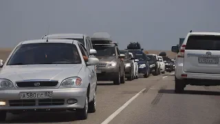 Один человек погиб и восемь пострадали в ДТП с участием  рейсового автобуса на трассе Керчь-Феодосия