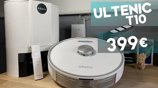 J'AI TESTÉ UN ROBOT ASPIRATEUR AVEC STATION D'AUTO-VIDANGE ✔️ ( T10 Ultenic )