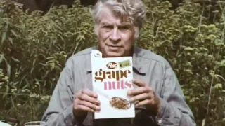 Euell Gibbons Puts the Nuts in Grape Nuts