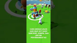 CARA MUDAH LOLOS DARI MAP BOT BASH STUMBLE GUYS GAMEPLAY