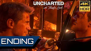 UNCHARTED 4 PS5 REMASTERED Walkthrough PART 15 (ENDING) - A Thief’s End [4K 60FPS HDR]