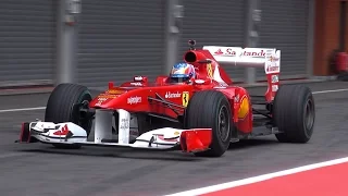 Ferrari F150 Formula 1 EPIC V8 SOUNDS!!
