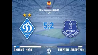 Dynamo Kiev vs Everton 5-2 All goals & Match Highlights 19/03/2015