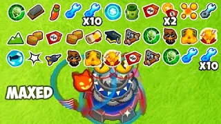 I Decided to make the MOST BUFFED TOWER Of All Time - BTD6!!