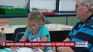 Oklahoma teacher shortage grows despite thousands certified in the state