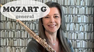 Mozart G major: Flute TUTORIAL part 1 (general comments)