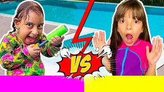 Tipos de crianças na piscina Laurinha e Helena (FT MC Divertida, Gatinha das Artes e Jessica Sousa)