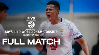 COL🇨🇴 vs. ARG🇦🇷 - Full Match | Boys' U19 World Championship | Playoffs 13-14