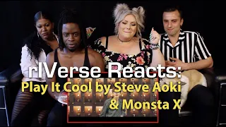 rIVerse Reacts: Play It Cool by Steve Aoki & Monsta X - M/V Reaction