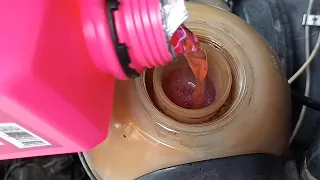 COOLANT CHANGE - VW POLO CLASSIC 1995