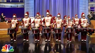 Audience Suggestion Box: USC Drumline Plays with Questlove