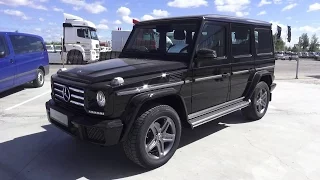 2016 Mercedes-Benz G 350d (W463). Обзор (интерьер, экстерьер, двигатель).