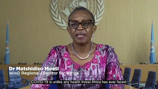 Africa's response to COVID-19 pandemic support by WHO Regional Office for Africa