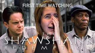 Bawling my eyes out to THE SHAWSHANK REDEMPTION (1994) | First time watching