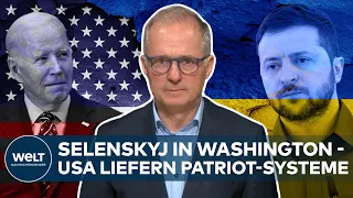 SELENSKY BESUCHT BIDEN - USA liefert Patriot-Flugabwehrsysteme | UKRAINE-KRIEG