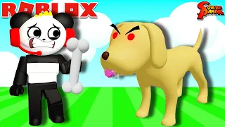 Secret Bone Hunt in Roblox Escape Barky The Dog!!