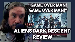 Vet Reacts to Aliens Dark Descent Review By MandaloreGaming