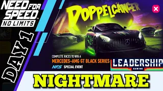 Need For Speed NoLimits | Mercedes AMG GT Black | Day 1 Nightmare | Leadership Gaming