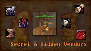 Secret & Hidden Vendors in World of Warcraft Classic