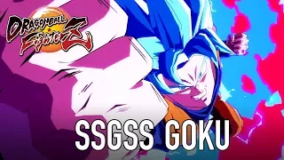 Dragon Ball FighterZ - PS4/XB1/PC - SSGSS Goku (Character intro video)