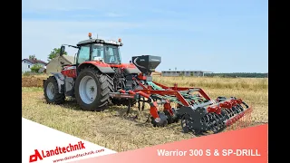 Agregat bezorkowy Warrior 300 S & siewnik poplonu SP-DRILL | DA Landtechnik |