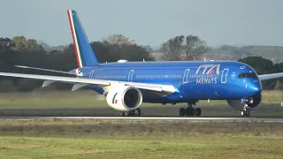 Plane Spotting Rome Fiumicino 17-11-2022 | Beautiful ITA Heavies & Amazing Evening Light!