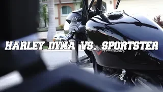 Harley Dyna vs. Sportster