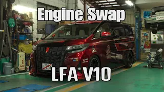 Gran Turismo 7: Toyota Alphard '18 Engine Swap - Lexus LFA V10 Power Unleashed!