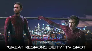 SPIDER-MAN: NO WAY HOME (2021) "Great Responsibility" TV SPOT Trailer | Marvel Studios
