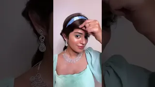 Jasmine Hairstyle from Aladdin #disney #hairstyles #jasmine #princess #hairstyle #hacks #diy #hair