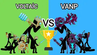 Voltaic stickman vs vamp stickman - stickman costume tournament - stick war legacy