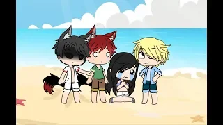 Aphmau’s sand castle/ remake!: Gacha life skit!