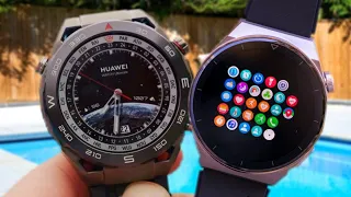 Huawei Watch Ultimate vs Huawei Watch GT 3 Pro | Is It Worth Paying More?