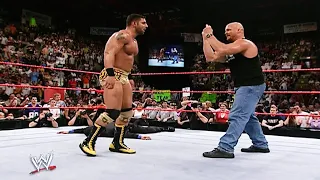 Stone Cold As Special Enforcer - Shelton Benjamin Vs Muhammed Haasn Intercontinental Title Match