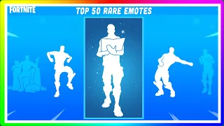 Fortnite TOP 50 RARE EMOTES in December 2023!