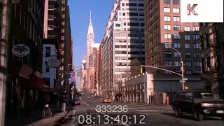 2000s New York, Sunny Day in Manhattan, Chysler Building