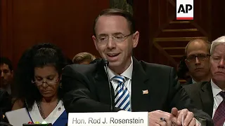 Deputy AG Rod Rosenstein expecting to be fired