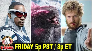 Godzilla X Kong Review | Iron Fist Return? | Anthony Mackie Problems?