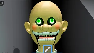 Bald Mr Funny Jumpscare In Mr Funny's ToyShop Obby Roblox Game