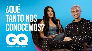 Megan Fox le hace 40 preguntas a Machine Gun Kelly | GQ trivia | GQ México y Latinoamérica