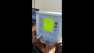 ABB RELAY : REF541 - How To Activate Test Mode & Operating Protection in Test Mode.