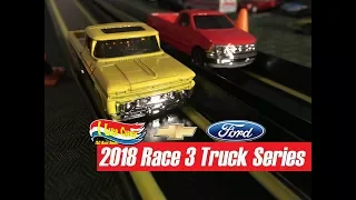 2018 Hot Wheels Chevrolet 100 Years Trucks Custon 62 Chevy Pickup-Race 3