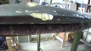 DIY  Ruder restaurieren Jantar 21   GFK Boot reparieren