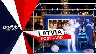 Postcard of Latvia - Eurovision 2021