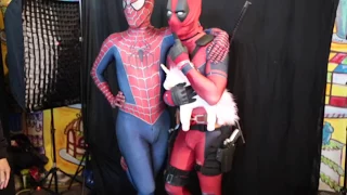 Spidey-Pool at Armageddon Wellington 2017 - Day 1