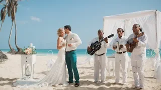 Свадьба в Доминикане на пляже Макао